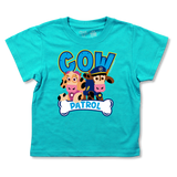 T-shirt pour enfants Cow Patrol