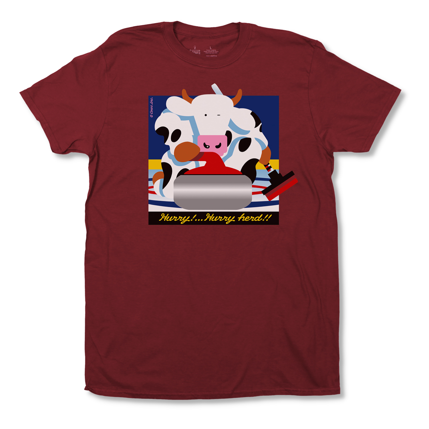 Curling Adult T