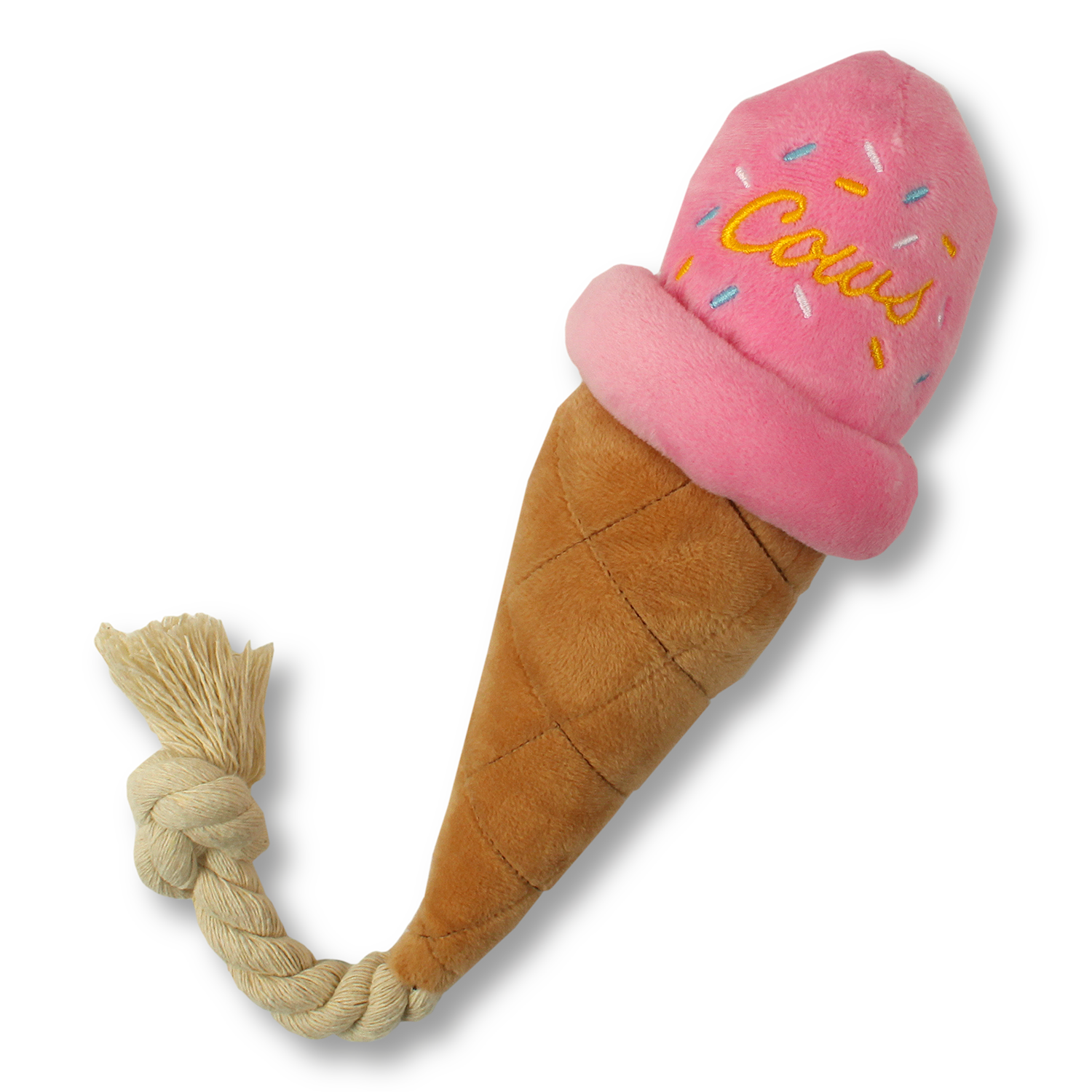 Dog Toy - Ice Cream Cone