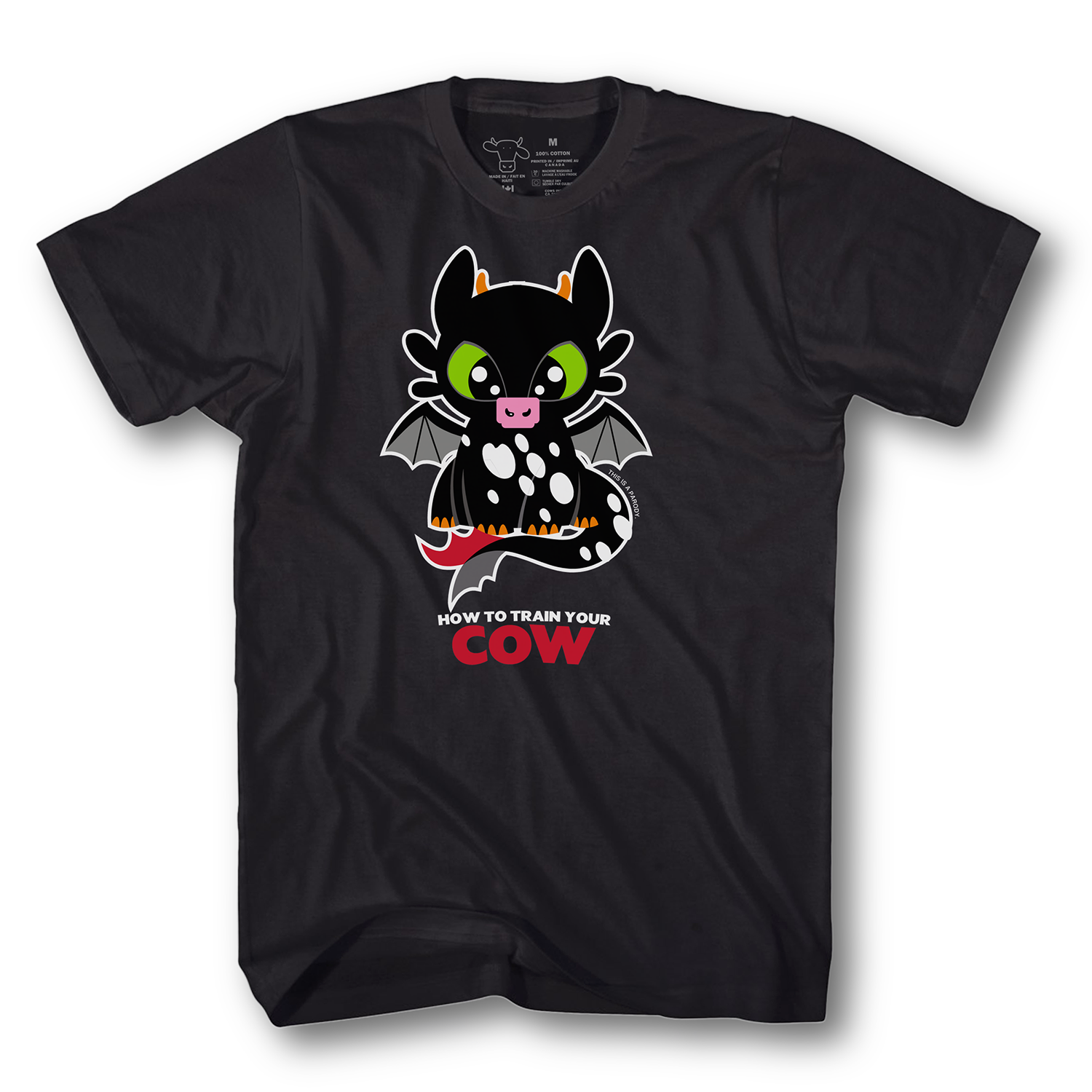 How To Train Your COW Adult/Youth/Kids T