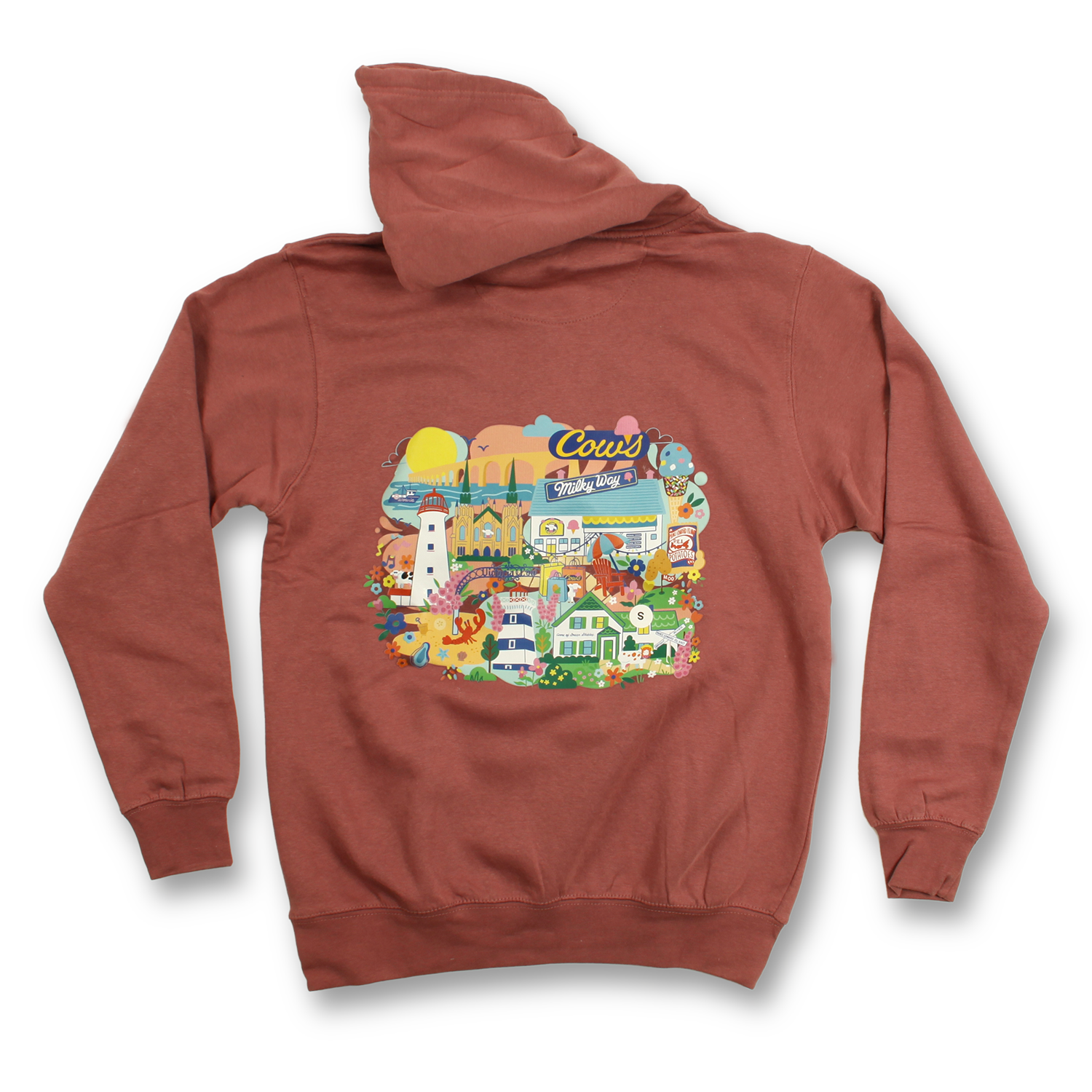 PEI Mural Adult Hoodie