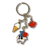 Leaf Charms Keychain