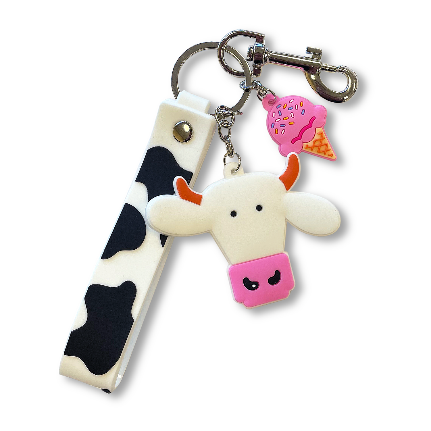 COW Head Keychain