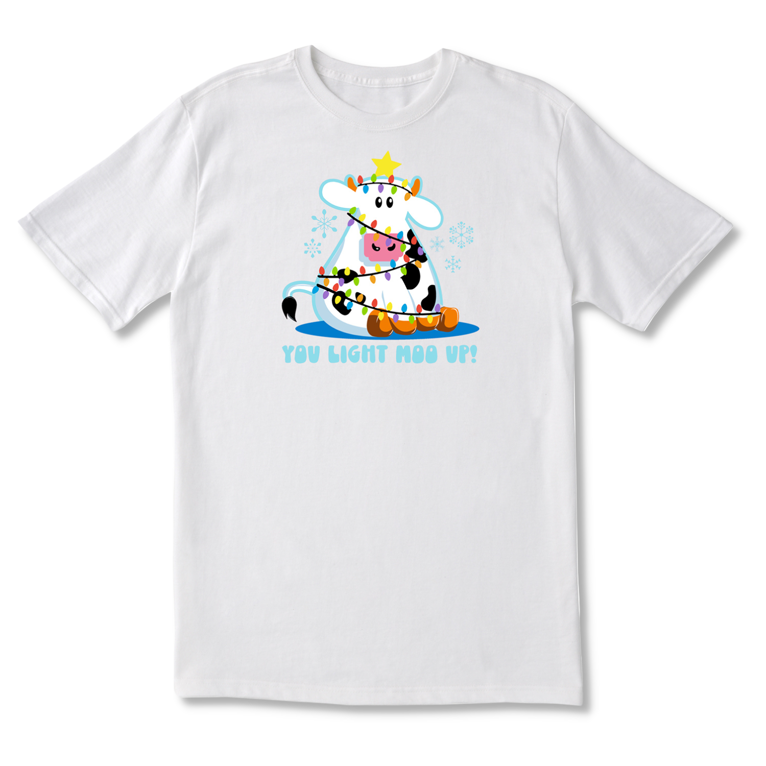You Light Moo Up Adulte/Jeune/Enfant T