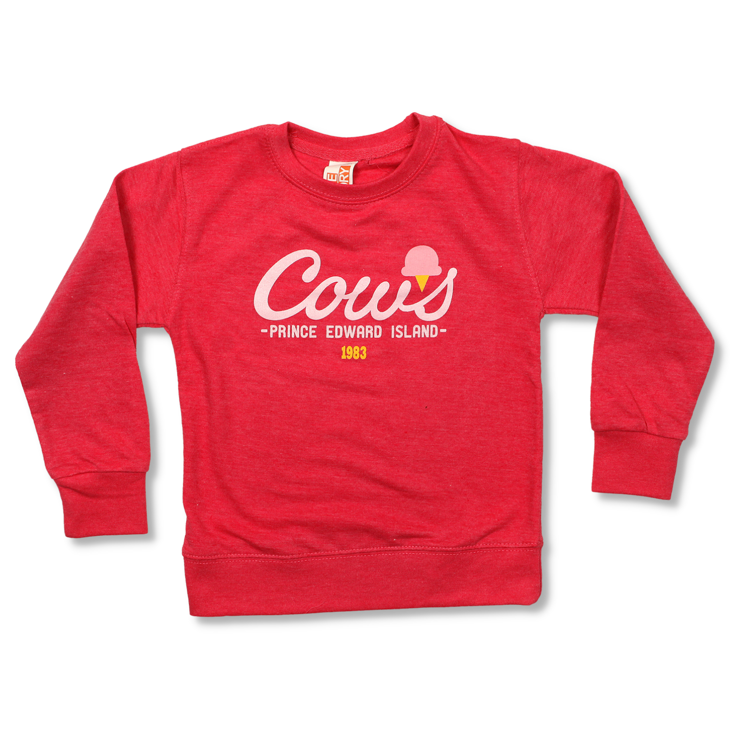 Col rond pour enfants avec logo COWS