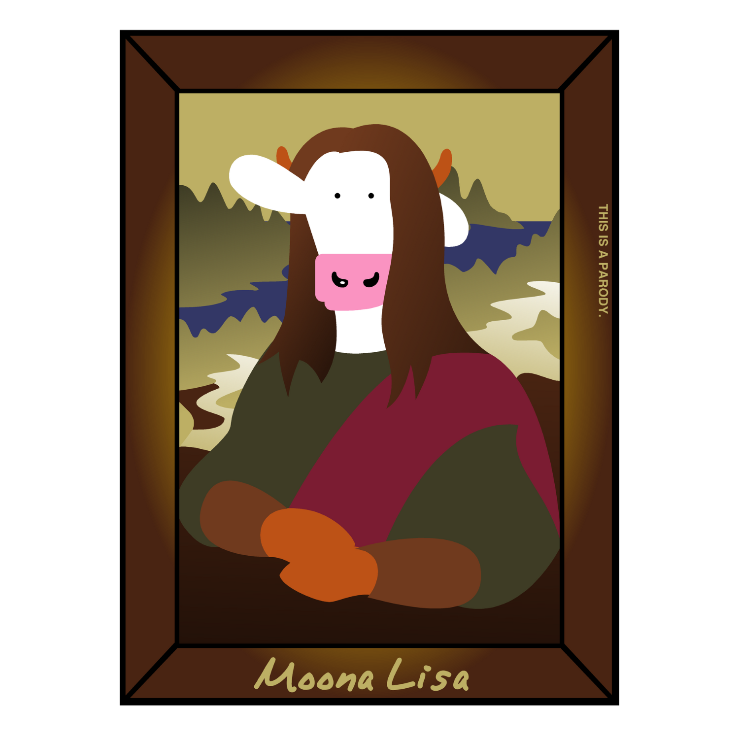 MOOna Lisa Adult T