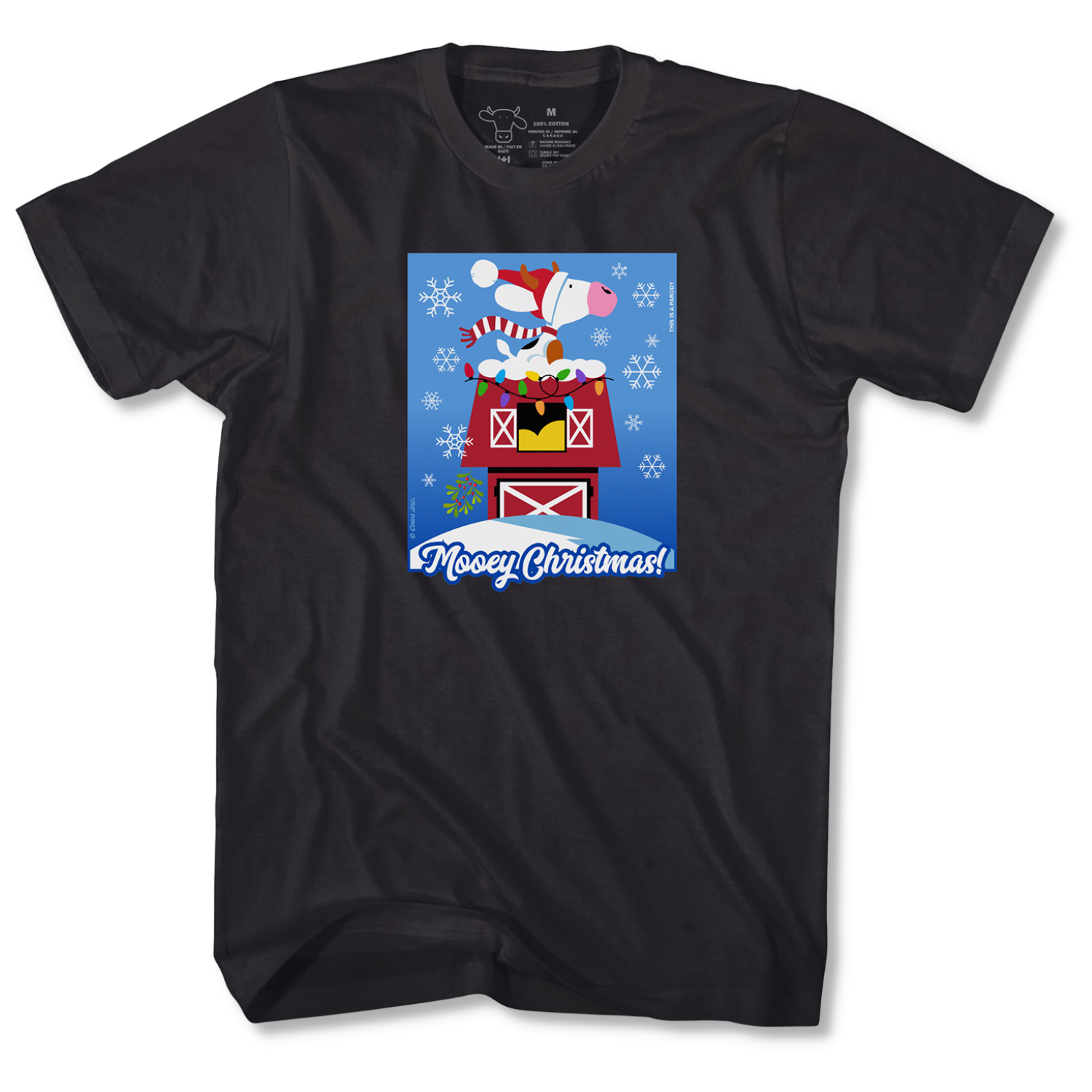 Mooey Christmas Adulte/Jeunesse/Enfant T