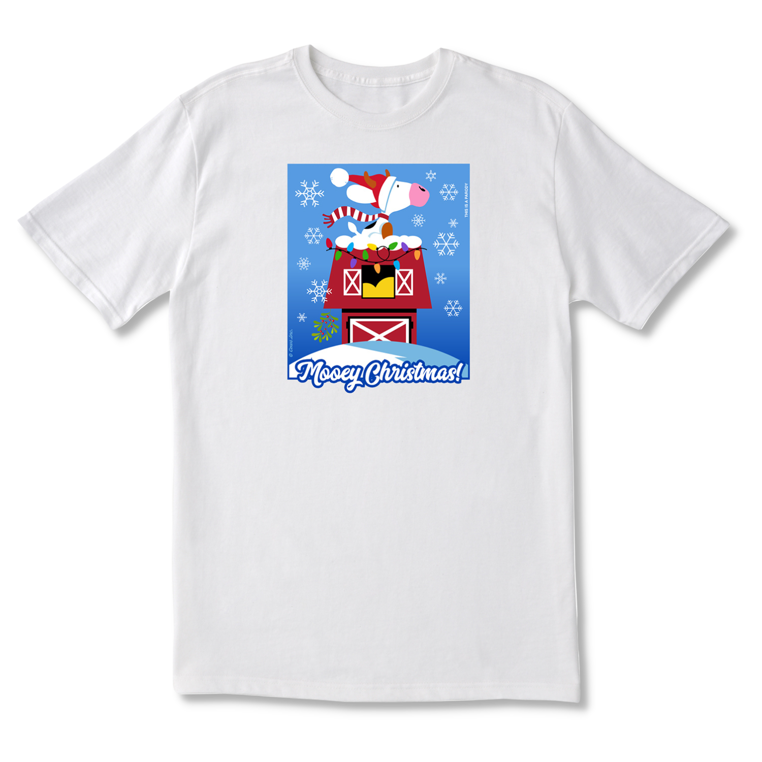 Mooey Christmas Adulte/Jeunesse/Enfant T