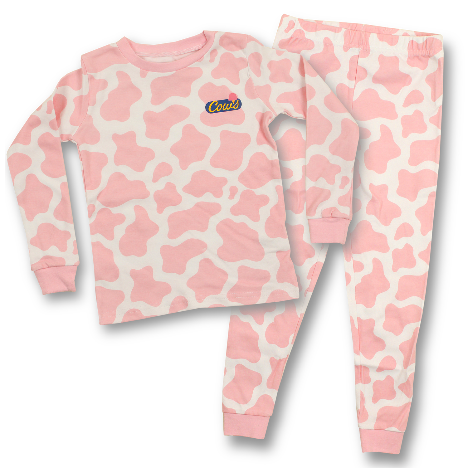 Pink Spotted 2 Piece PJ Set - Kids/Youth