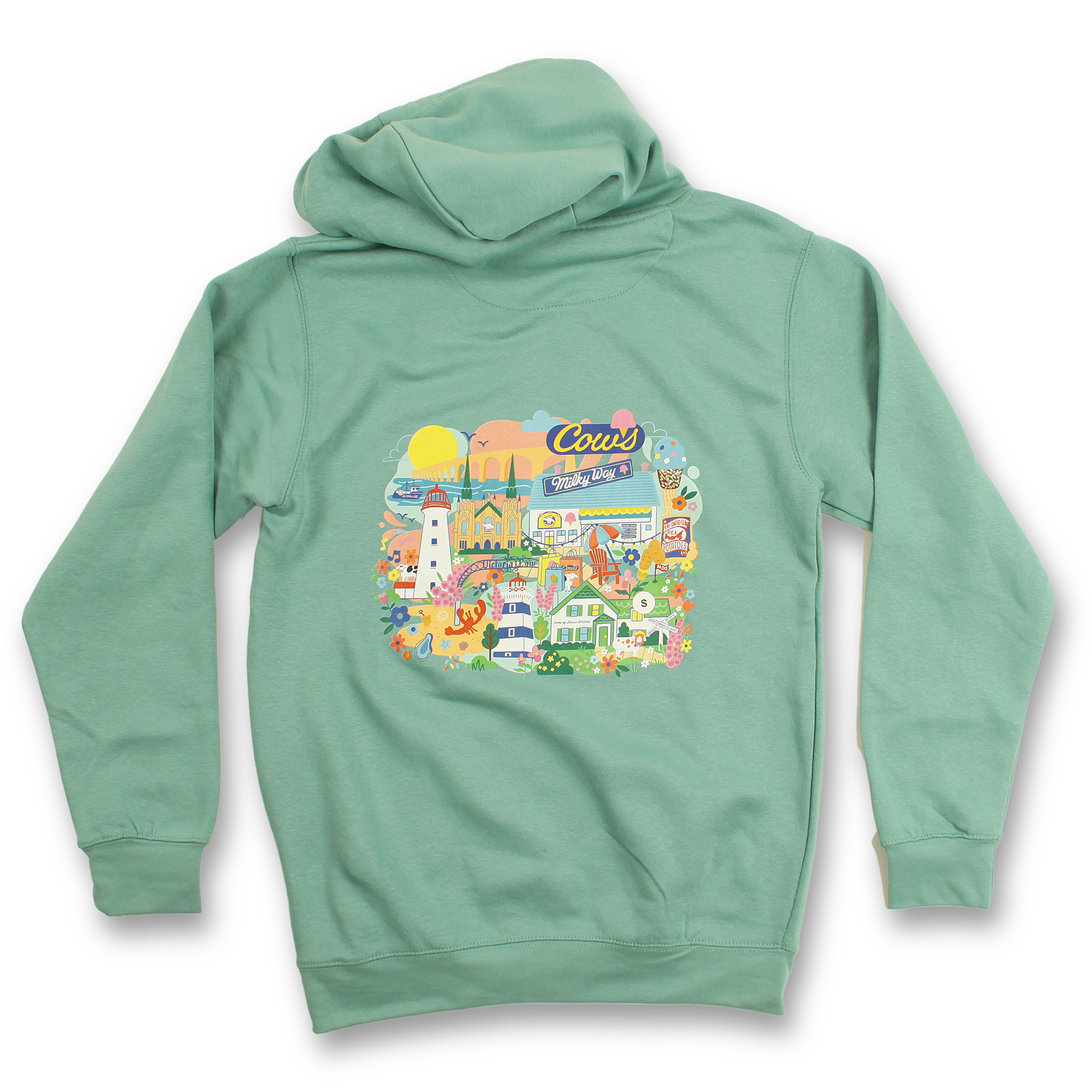 PEI Mural Adult Hoodie