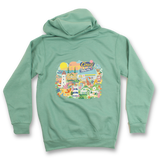 PEI Mural Adult Hoodie