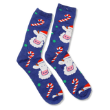 COWS Chaussettes de Noël pour jeunes - Bleu