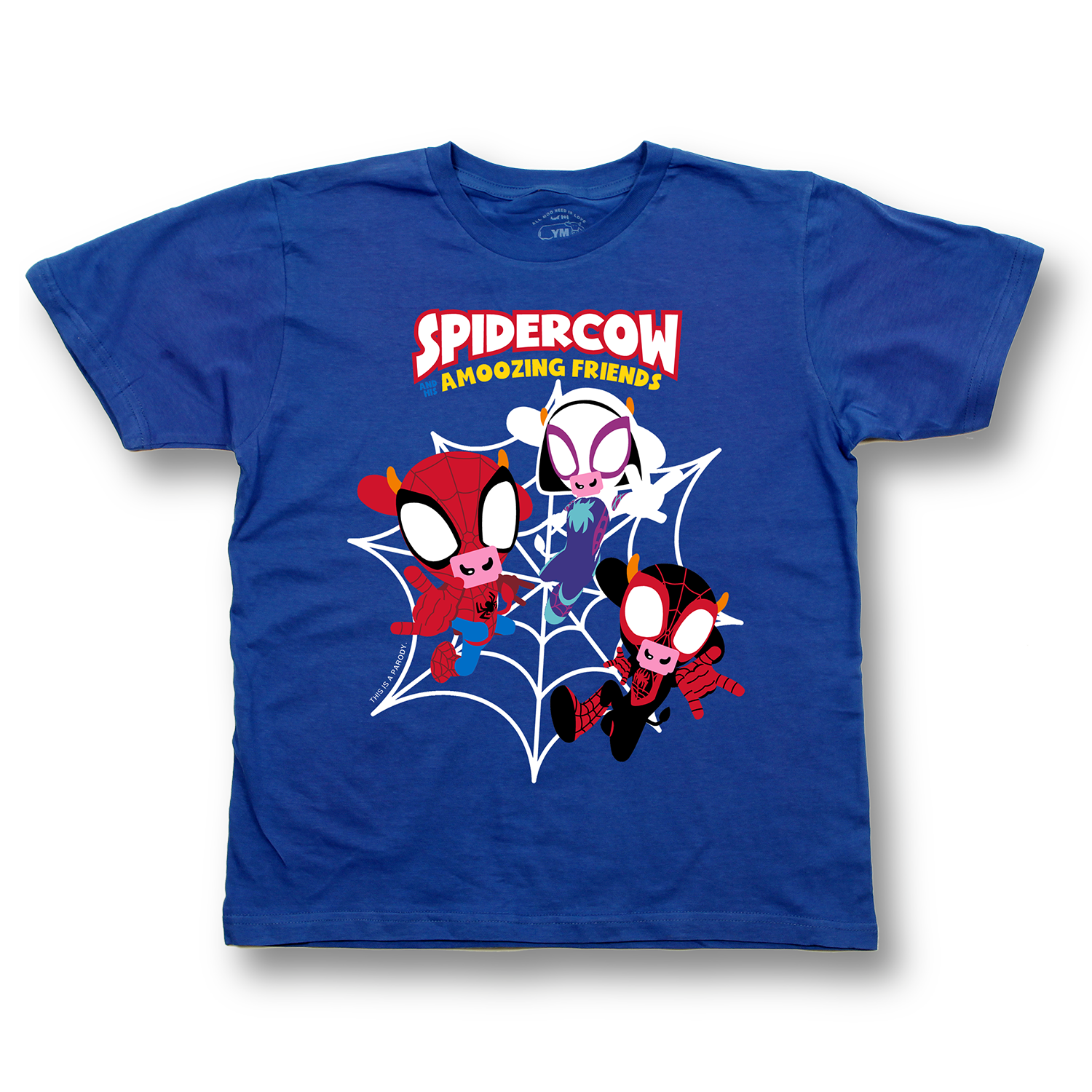 SpiderCOW and His AMOOzing Friends Kids T