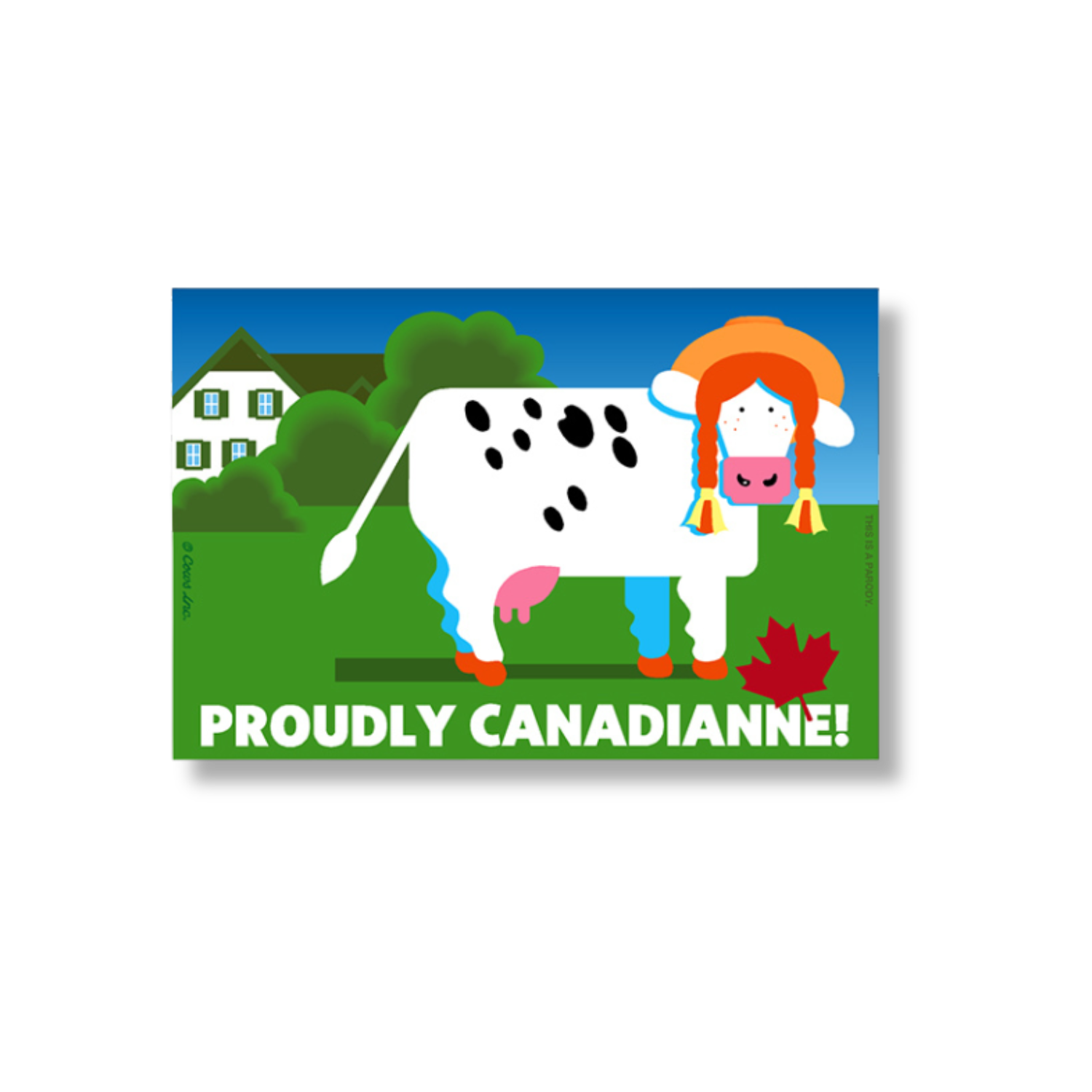 COWnadianne Sticker