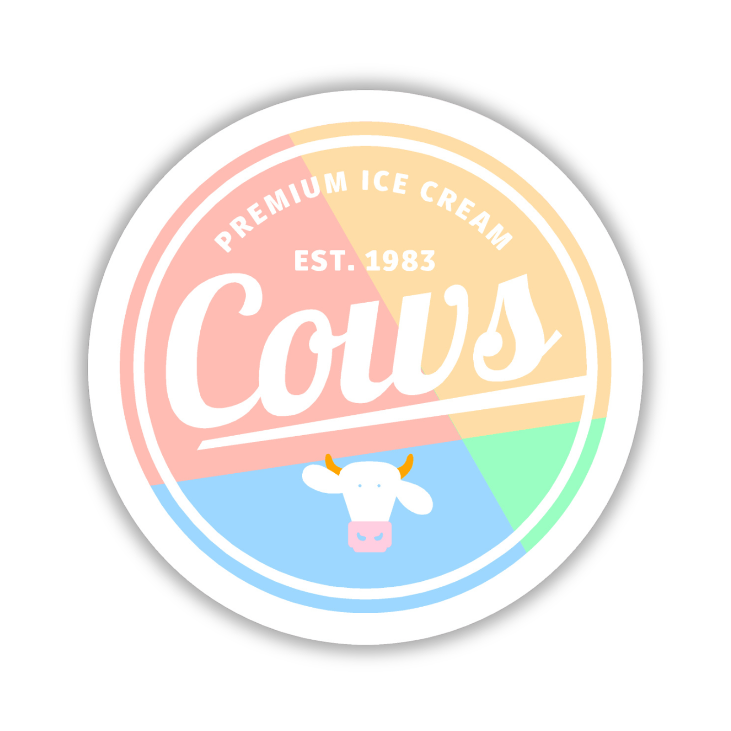 Autocollant de cercle