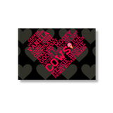 Autocollant de coeur