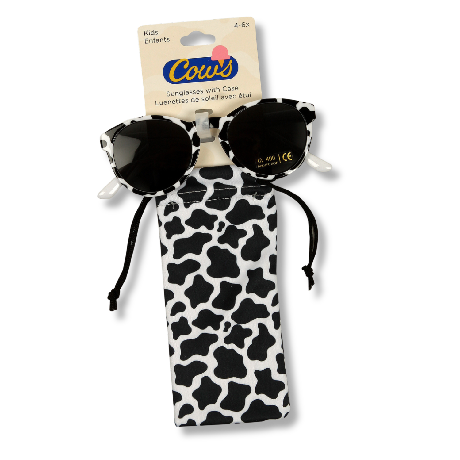 Lunettes de soleil à pois pour enfants
