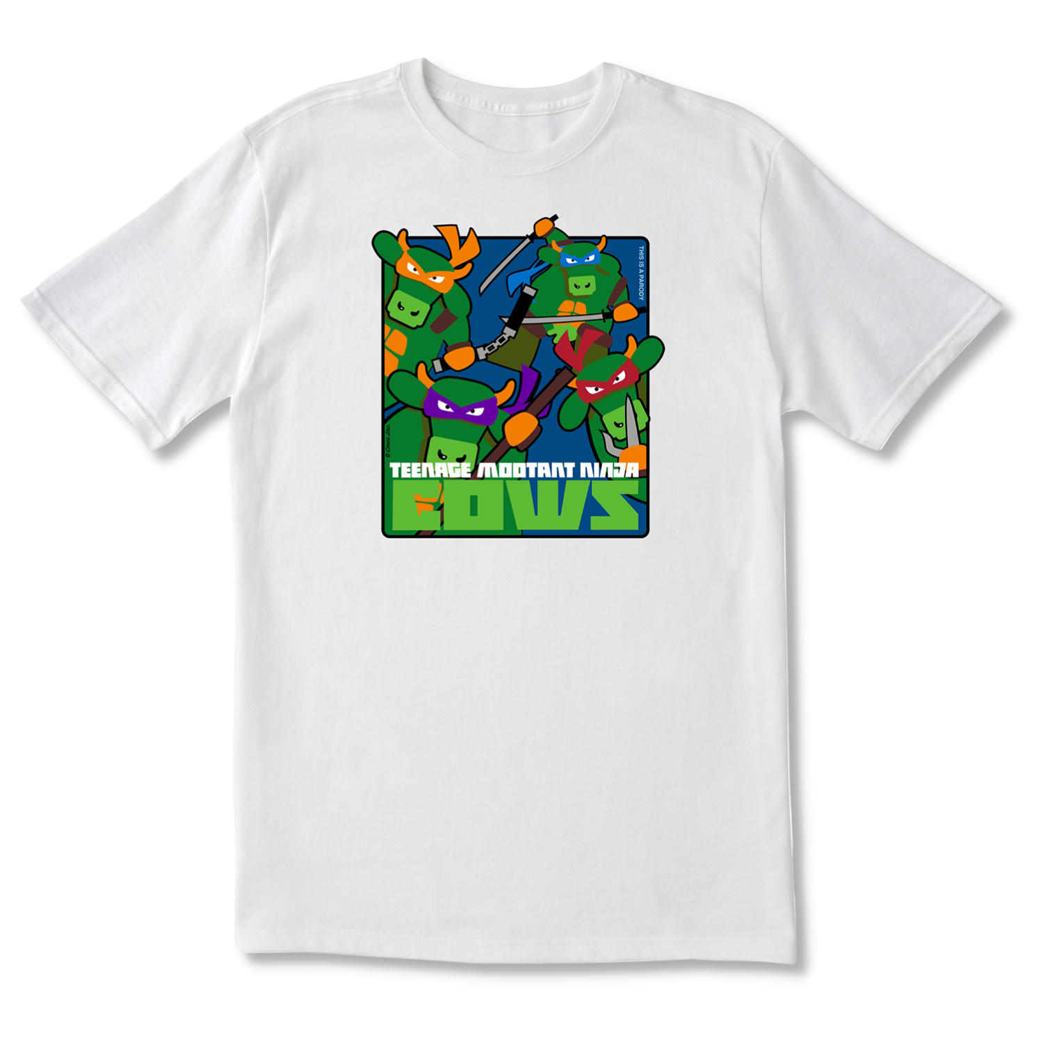 Teenage MOOtant Ninja COWS Adulte/Jeunesse/Enfant T