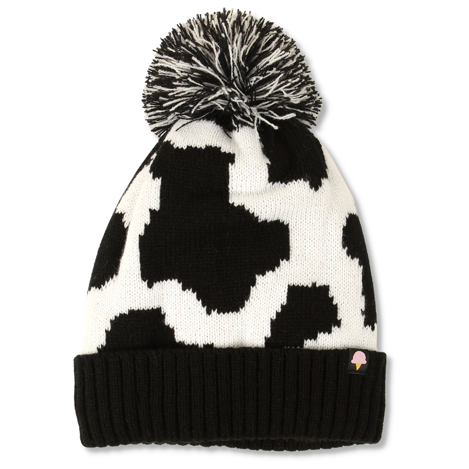 Toque - Adult Black Spotted