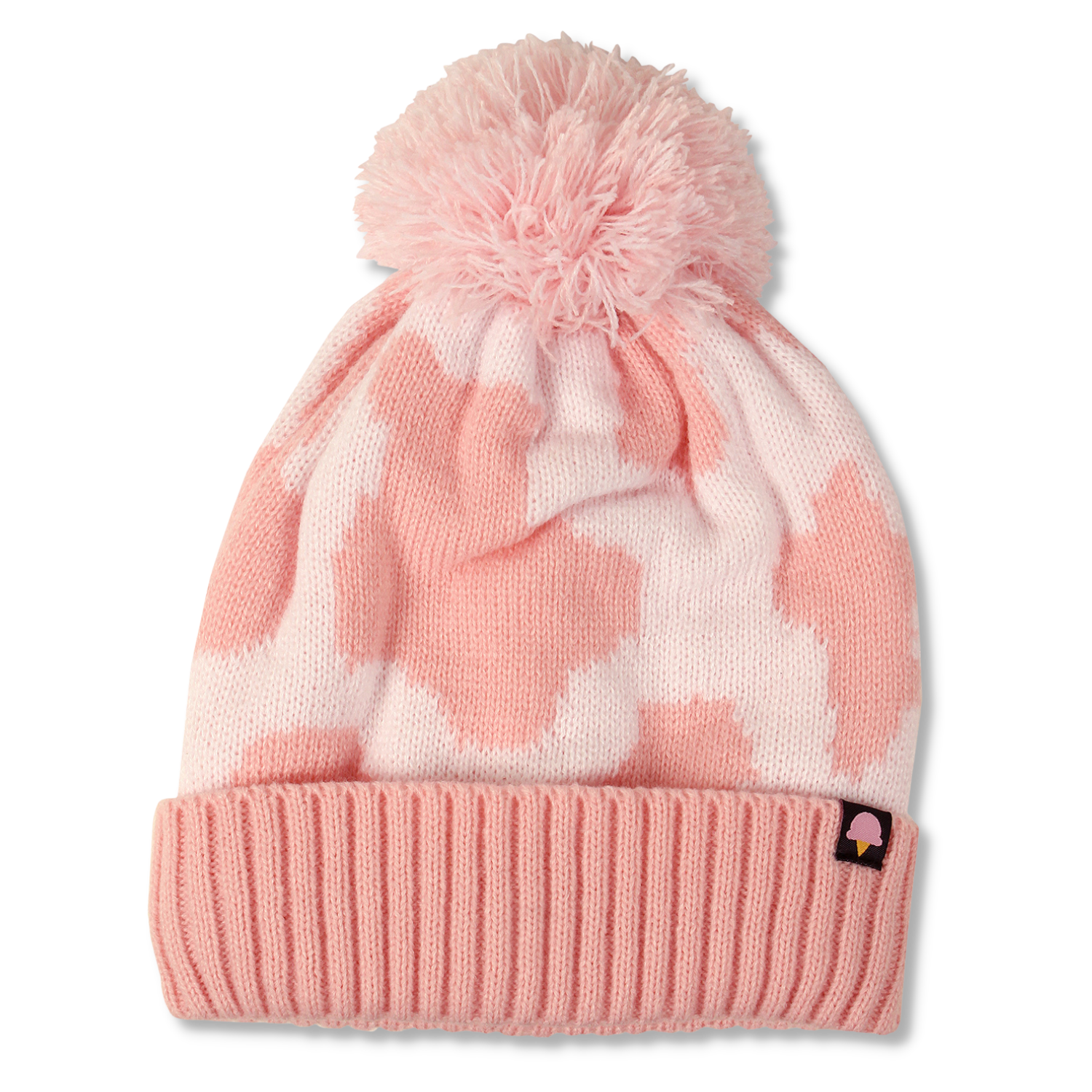 Toque - Adult Pink Spotted