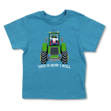 Tracteur t-shirt pour enfants
