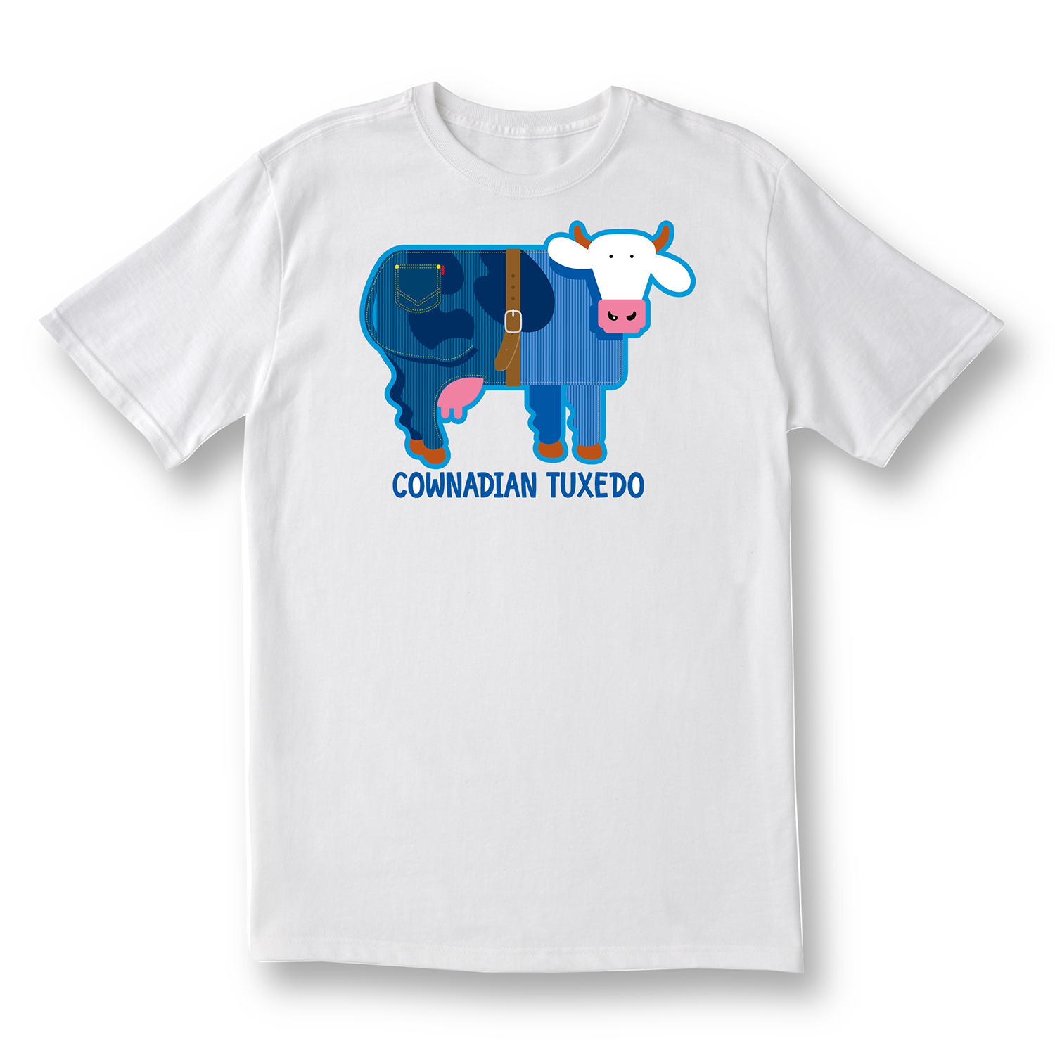 COWnadian Tuxedo Adult T