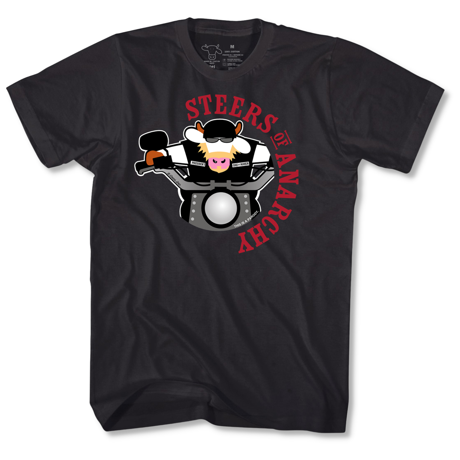 STEERS of Anarchy COWS Classic T