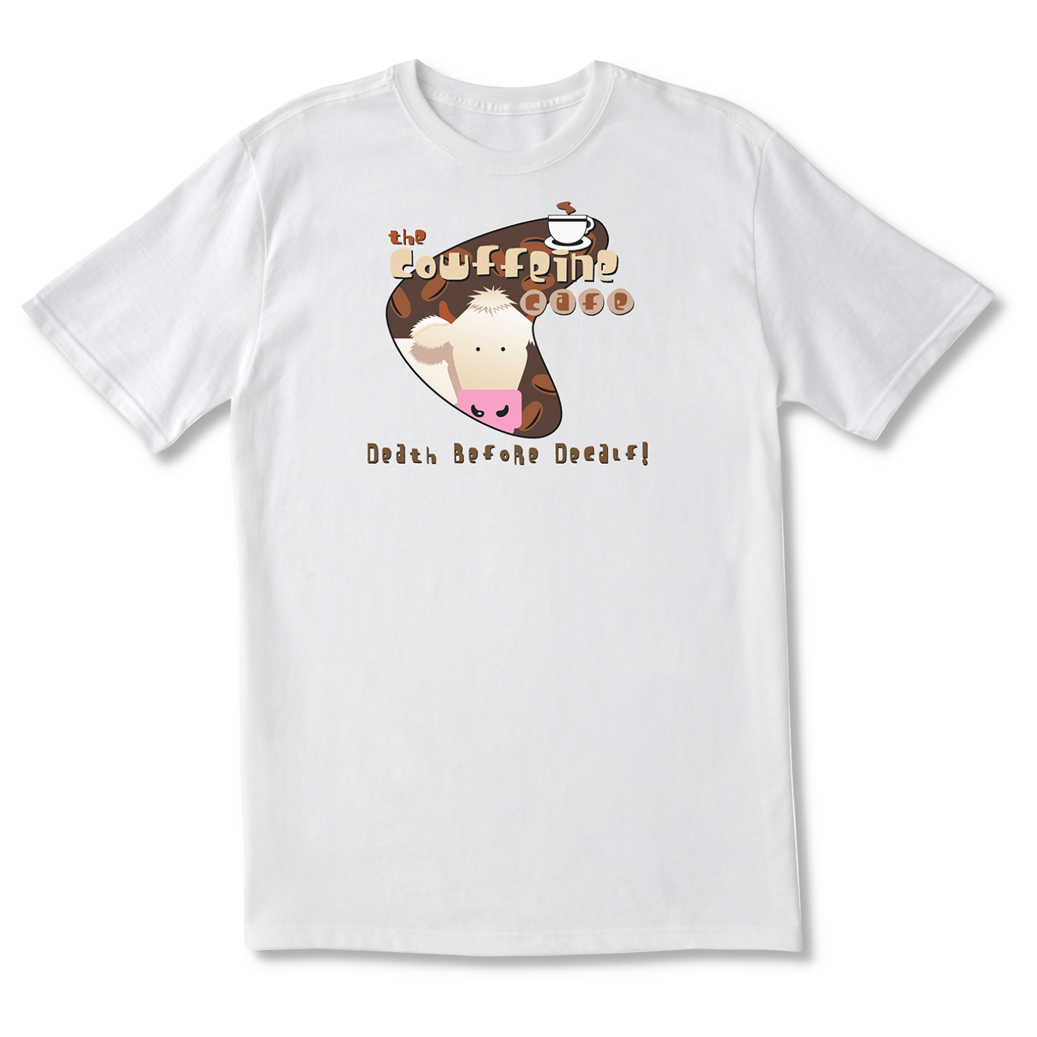 COWffeine Cafe COWS Classic T