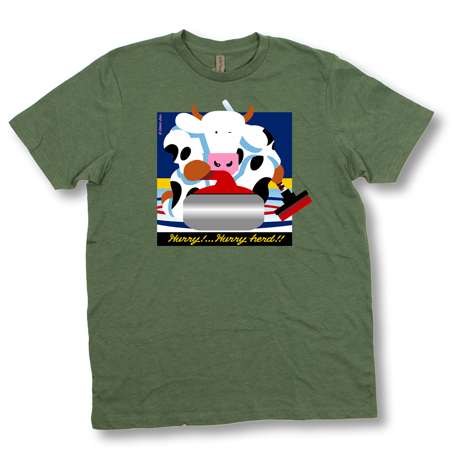 Curling Adult T