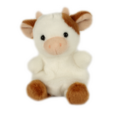 Plush Palm Pals - Caroline Brown Cow