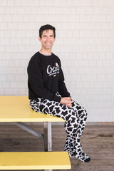 Pantalon de pyjama à pois pour adulte