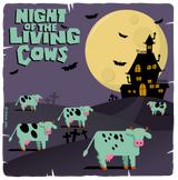 NIGHT OF THE LIVING COWS ADULT T - IMAGE