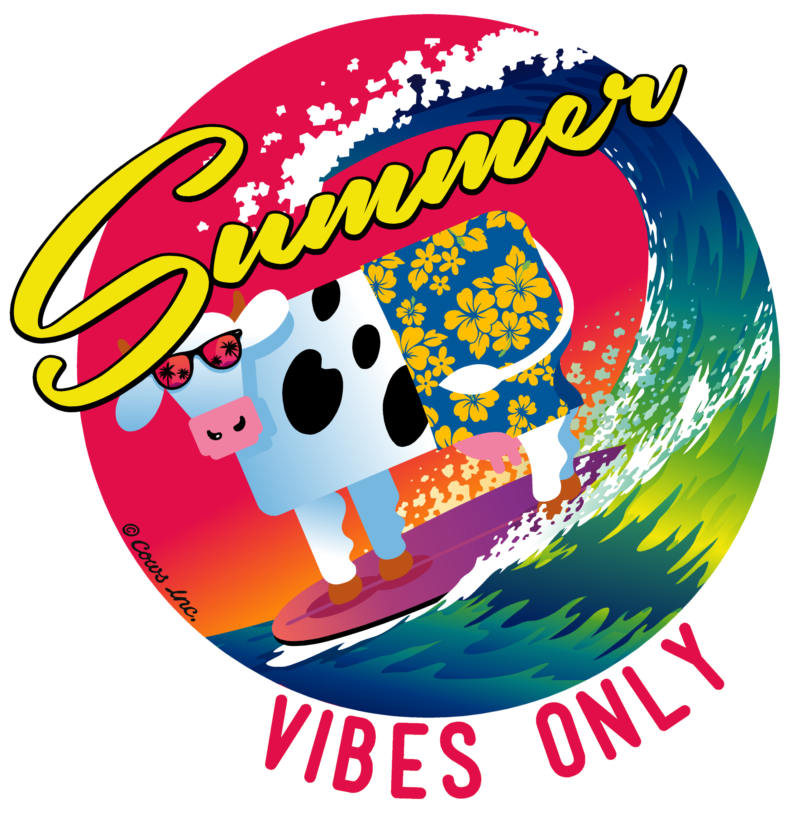 Summer Vibes Only COWS Classic T