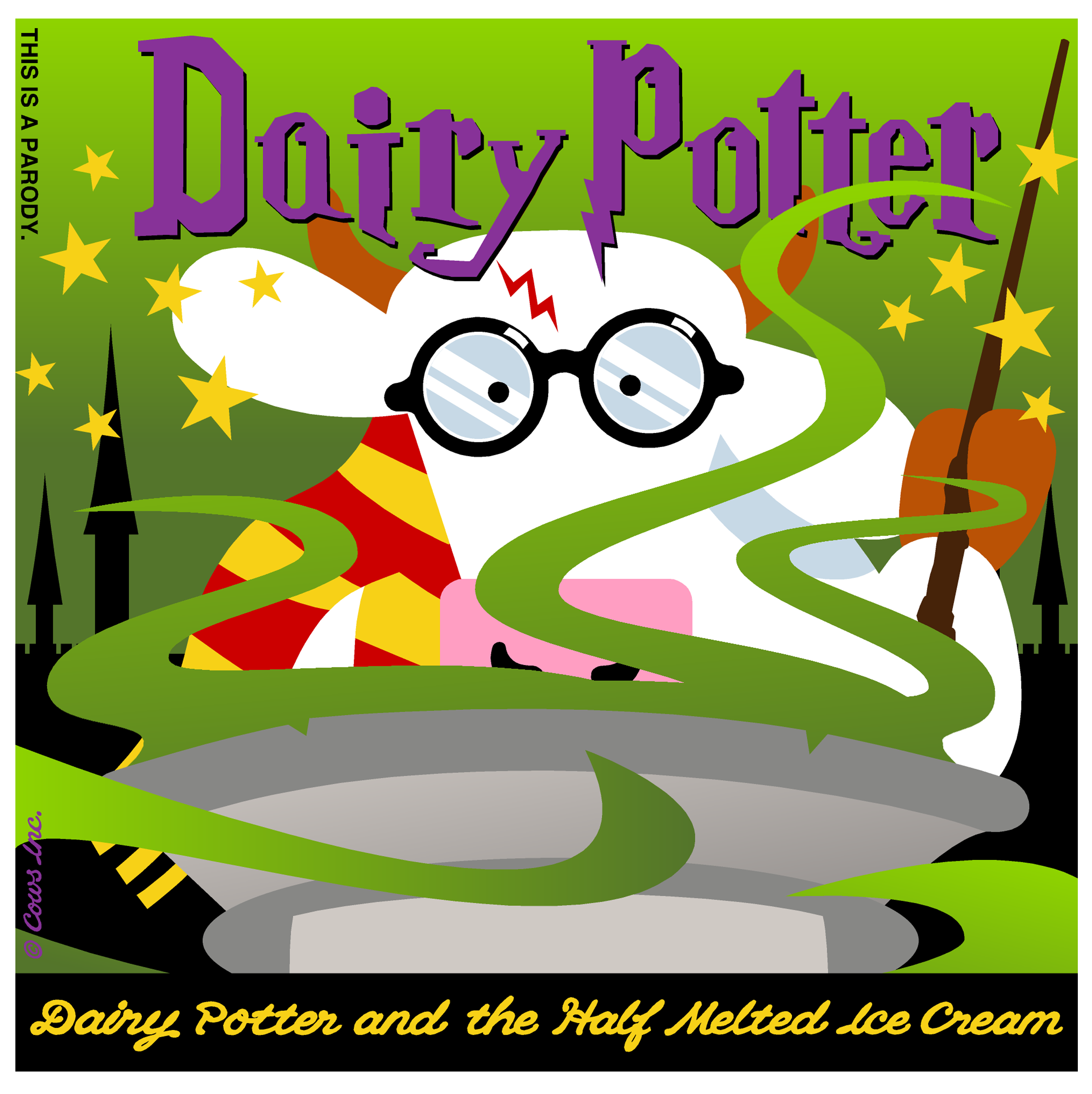 HALF-MELTED ICE CREAM CLASSIC T IMAGE