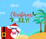 Up to 50% OFF Christmas in July!