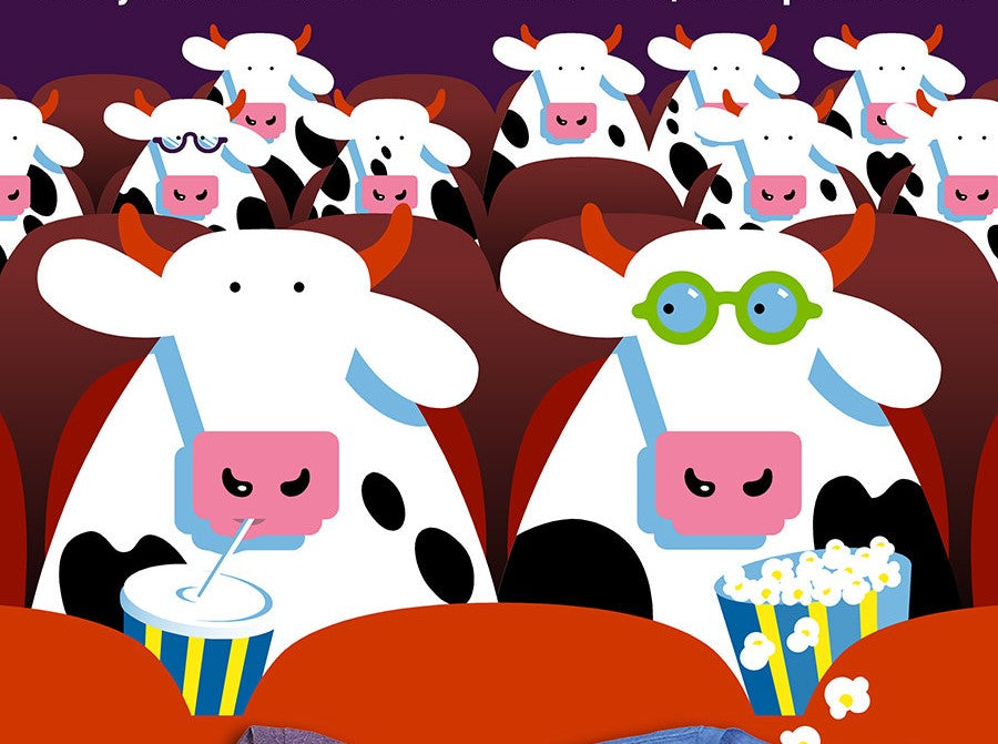 COWS On The Screen🎥🐄