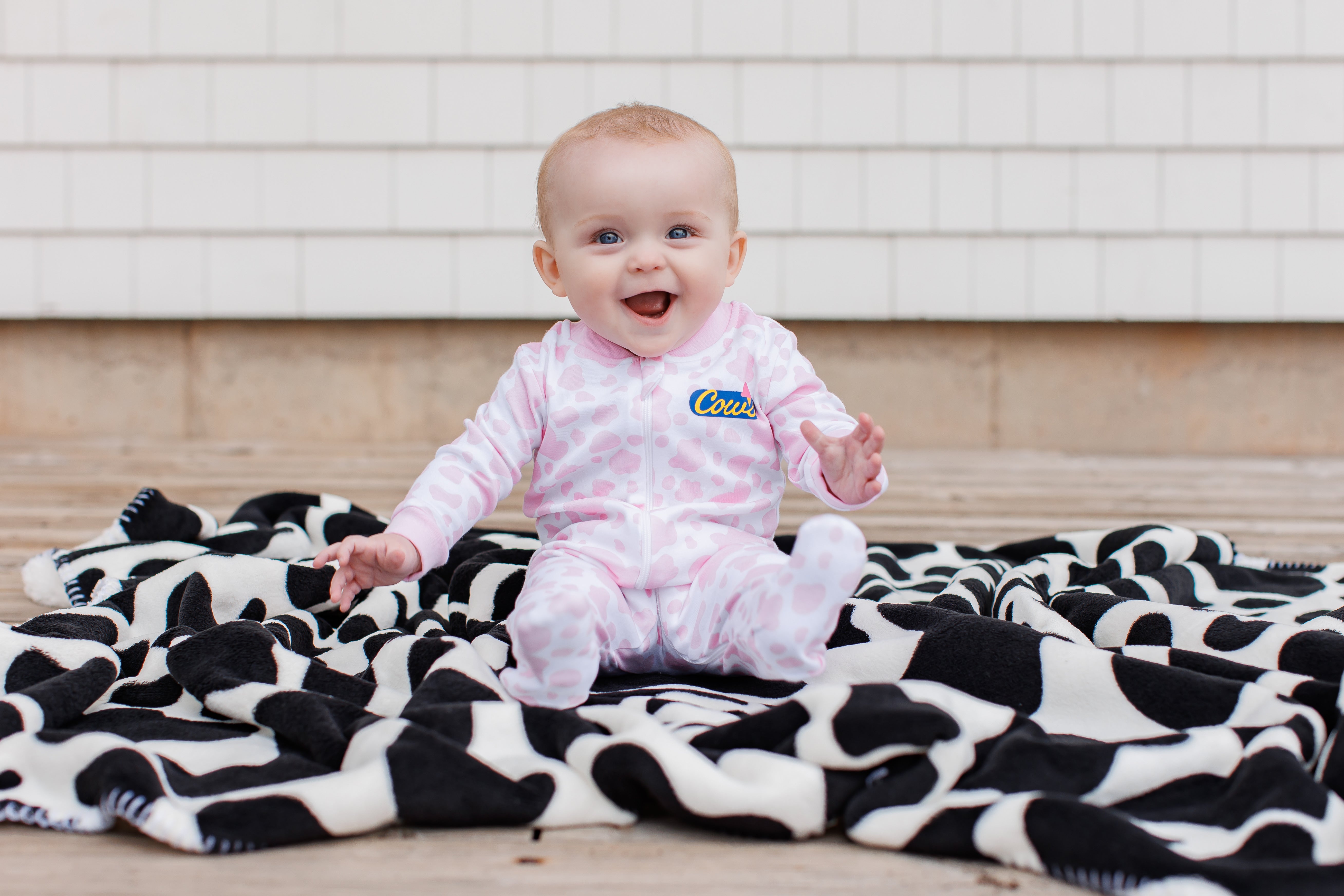 Infant Pink Spotted Sleeper