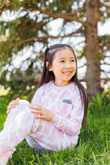 Pink Spotted 2 Piece PJ Set - Kids/Youth