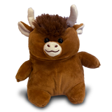 Chubby Longhorn COW Plush