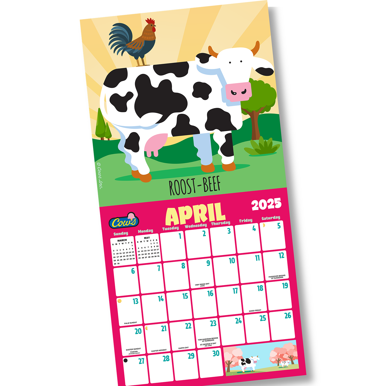 2025 Cow Calendar Rewards