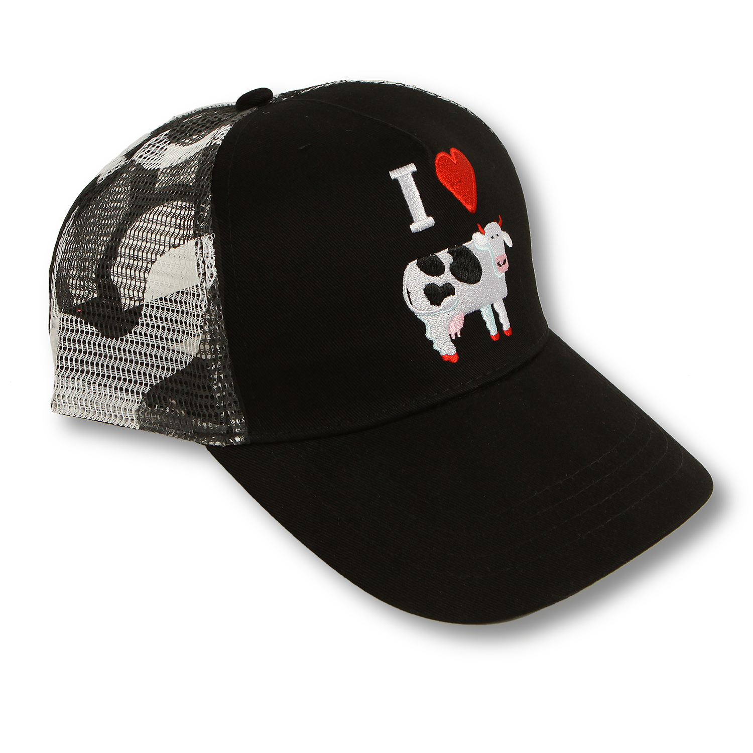 I "HEART" COWS Baseball Cap