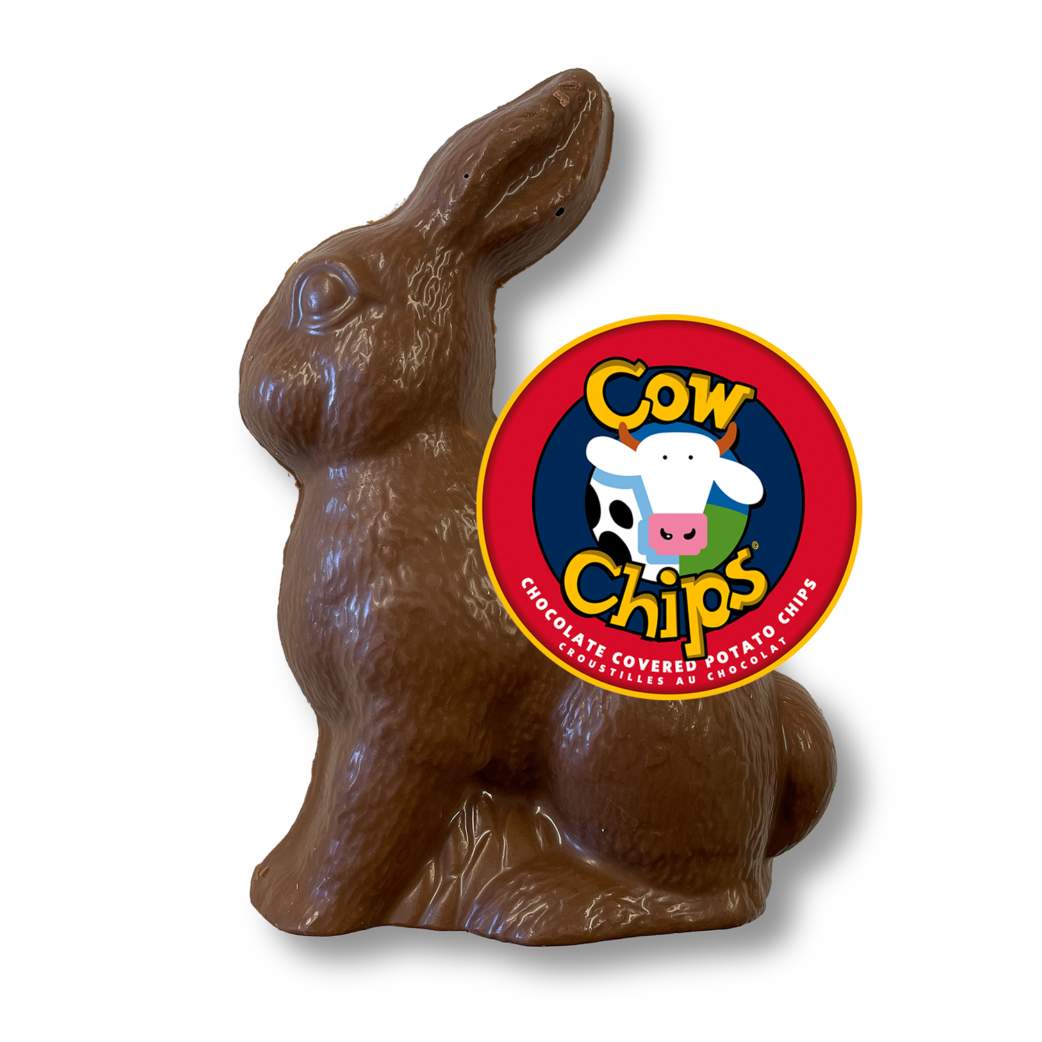 Chocolate COW Chip Bunny (120g)