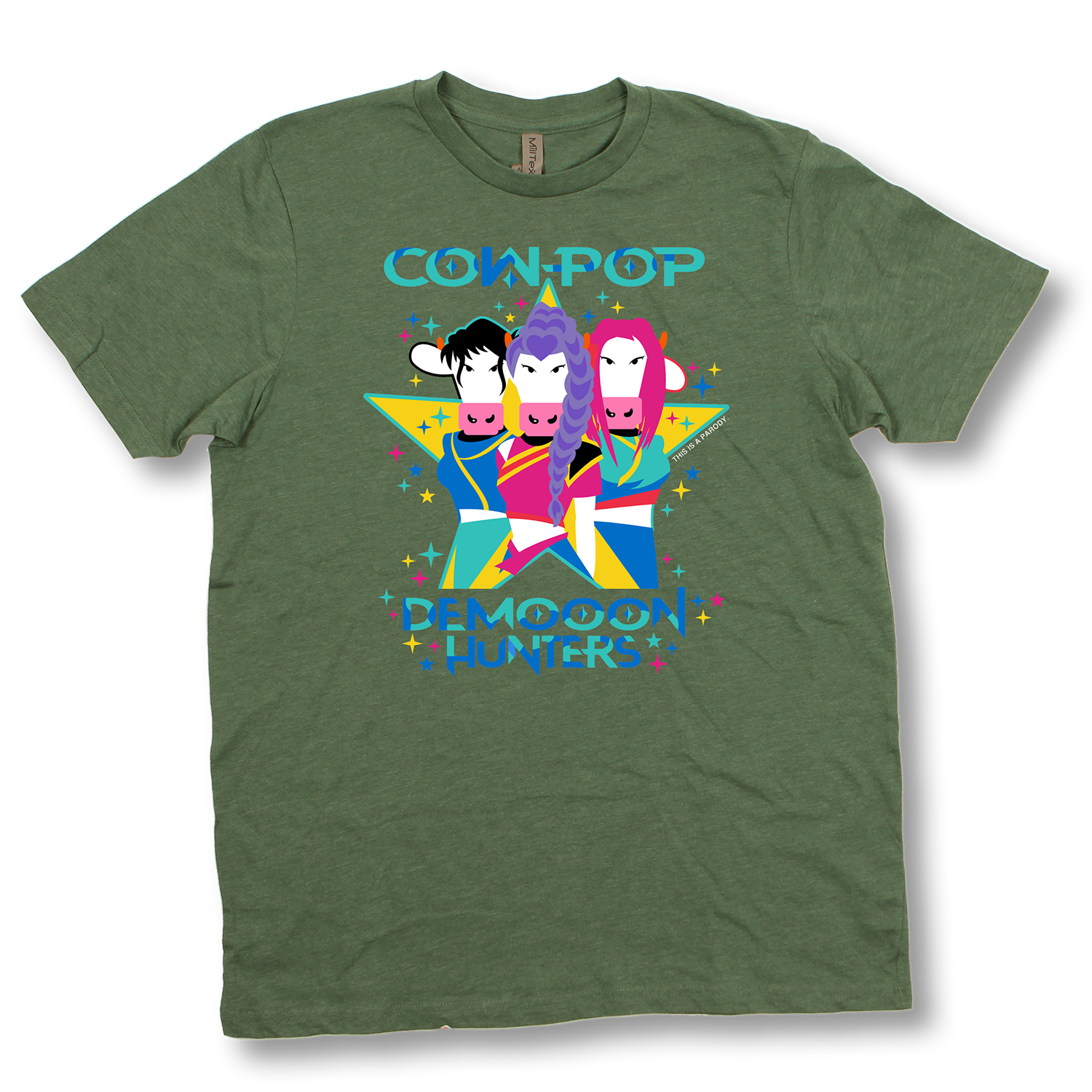 COW-Pop DeMOOOn Hunters Adult T