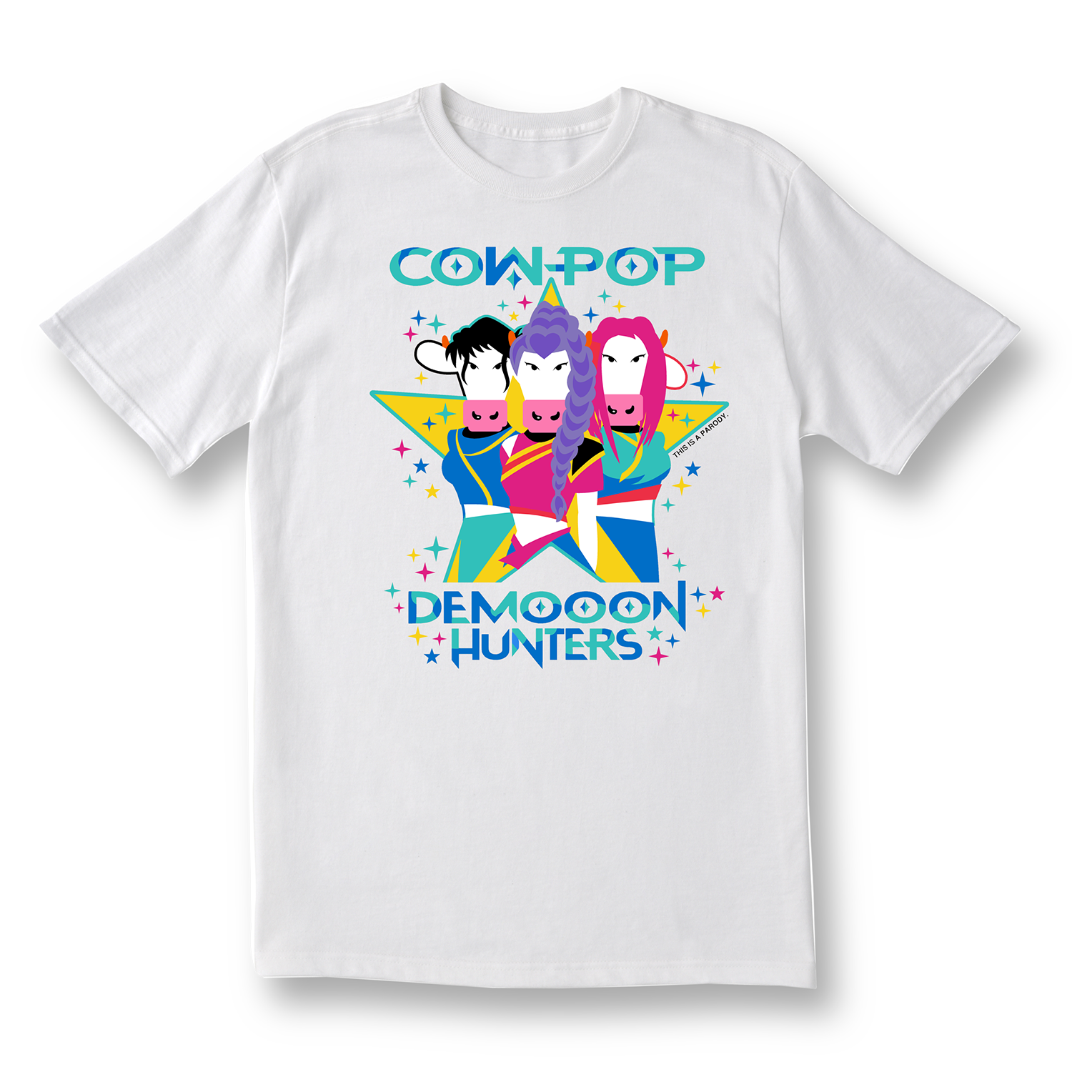 COW-Pop DeMOOOn Hunters Adult T