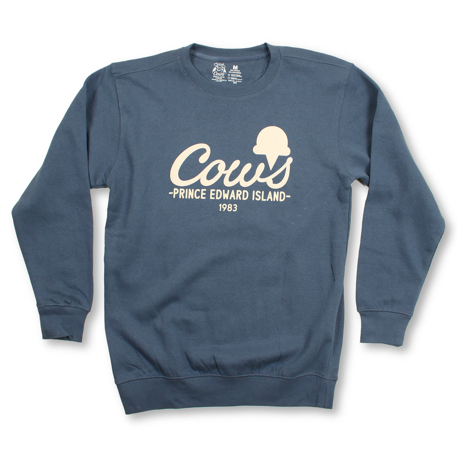 Col rond adulte avec logo
