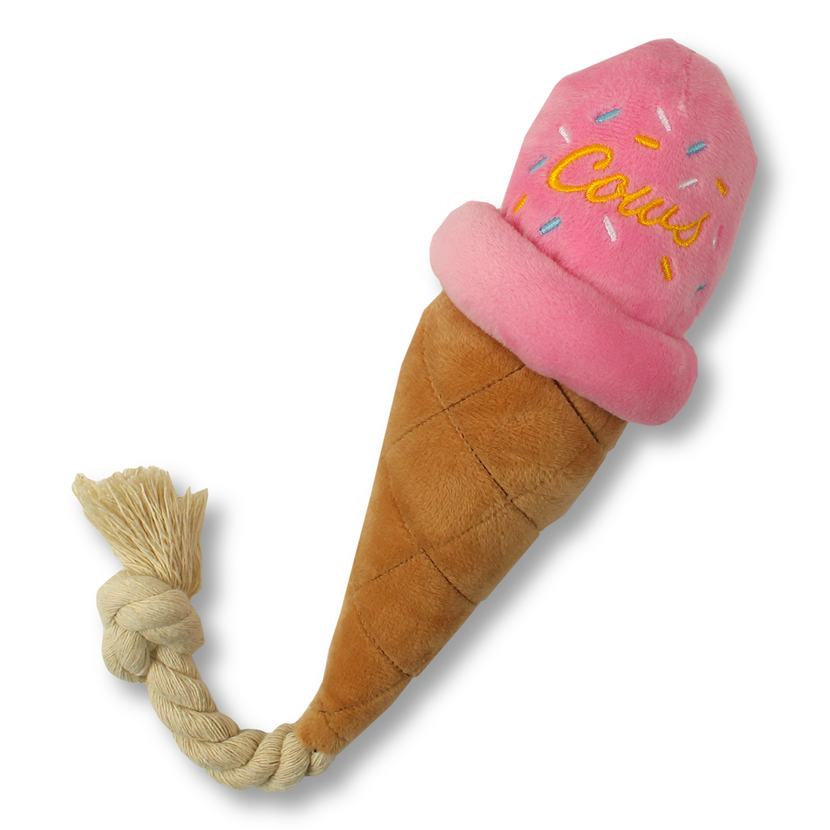 Dog Toy - Ice Cream Cone – COWS