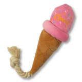 Dog Toy - Ice Cream Cone