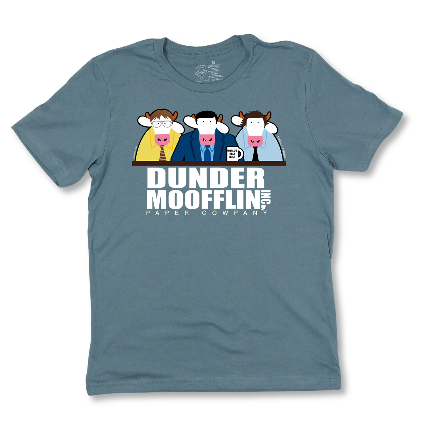 Dunder MOOfflin Adult T