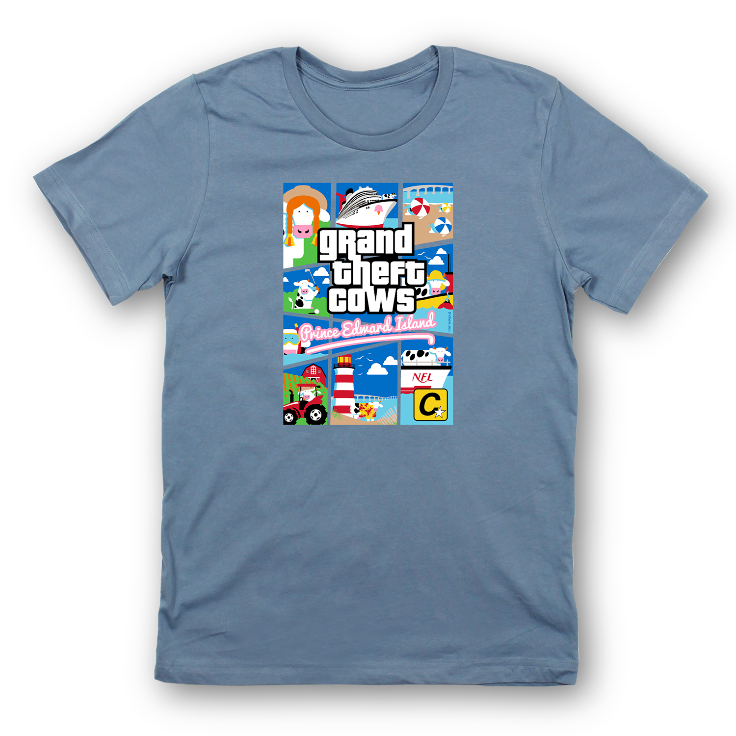 Grand Theft COWS Adult T