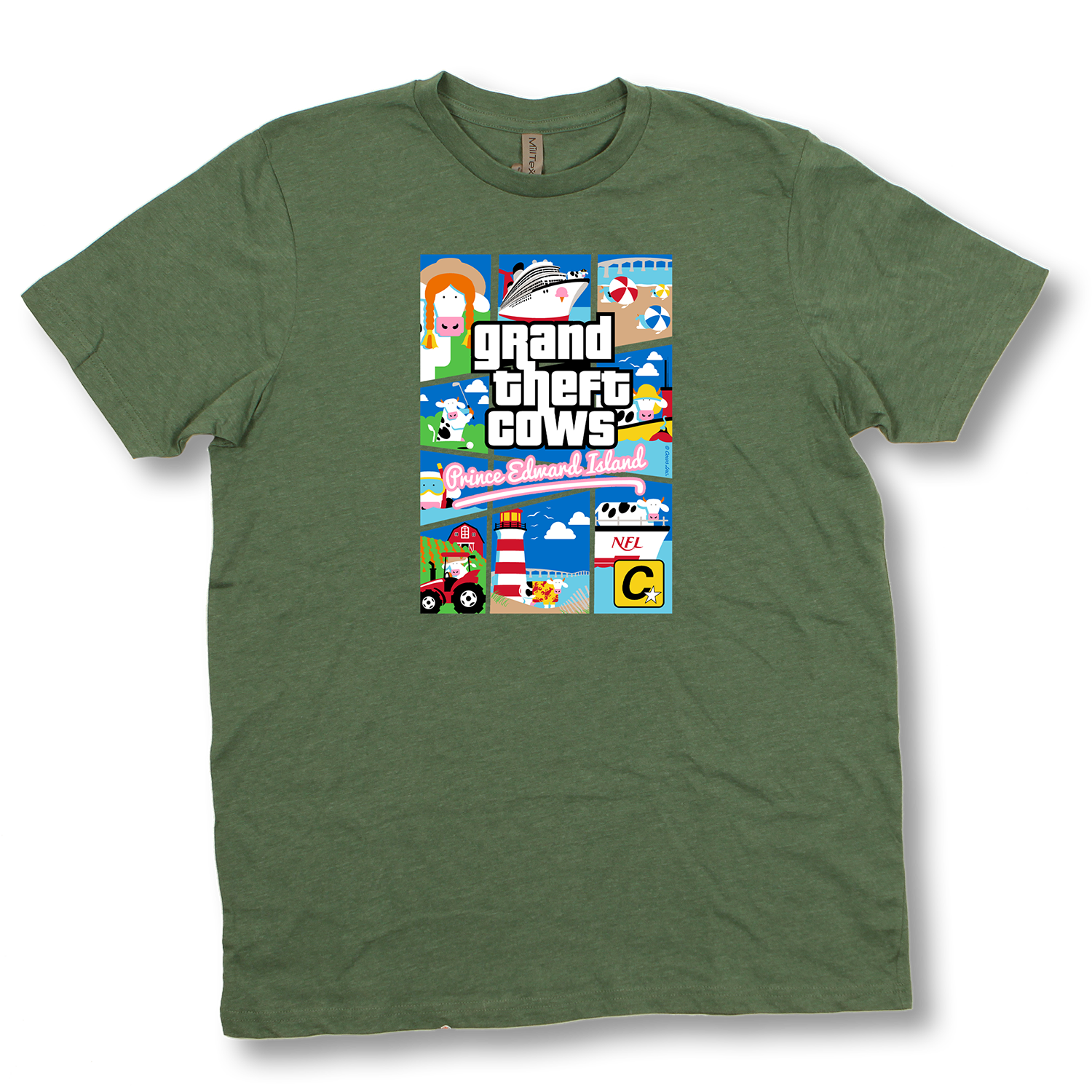 Grand Theft COWS Adult T